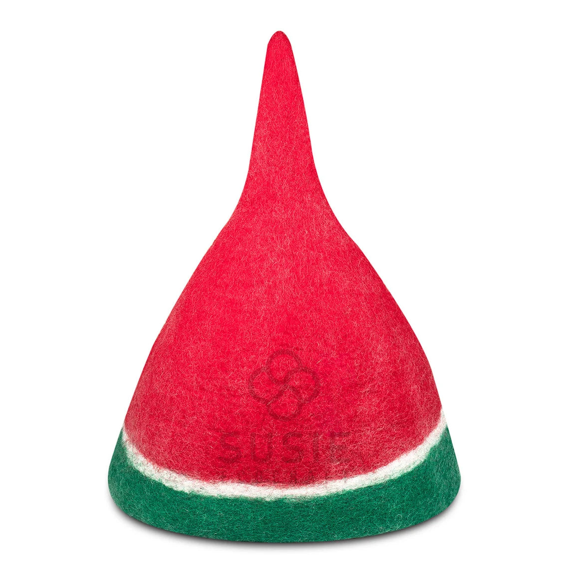 Cat Cave Strawberry Design – Handmade Eco Friendly Natural Felted New Zealand Wool