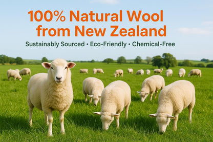 Wool Dryer Balls 7.5 cm – 6 Pack, Needle-Felted Bees Design, 100% Wool, Handmade in Nepal, Reusable Eco-Friendly Dryer Balls, Chemical-Free Fabric Softener Alternative (Bees)