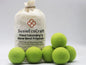 Wool Dryer Balls – Pack of 6 | Natural Fabric Softener | Tennis Green