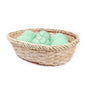 Handmade 100% Natural New Zealand sheep Wool Laundry Mint green colour Dryer Balls - No Lint - Pack of 6 - Reusable Natural Fabric Softener