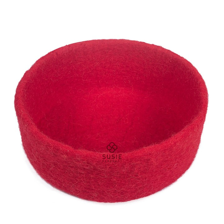 Handmade Felt Bowl Set of 5 — Pure New Zealand Wool